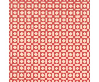 Dekoratiivpaber Carta Varese 50x70 cm - ruudud punane